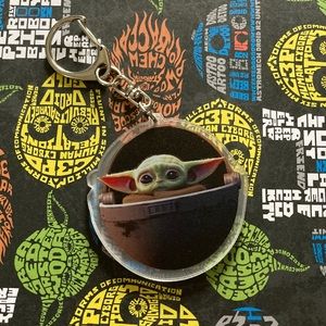 Star Wars The Mandalorian The Child Keychain